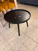 Zwarte ronde salontafel - Stijlvol en praktisch, Ophalen, Minder dan 45 cm, Minder dan 55 cm, Gebruikt