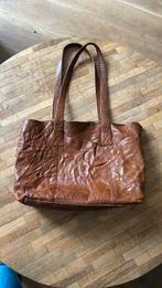 Bruine leren shopper - Justified Pasveer, Ophalen, Gebruikt, Bruin, Shopper