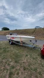 Laguna Fish Sport 4.55m met 50pk Mercury efi 4 takt +trailer, Watersport en Boten, Ophalen, Gebruikt, 50 pk of meer, Snelvarend
