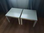 Ikea 2x Lack Salontafel/Bijzettafel Wit, Huis en Inrichting, Ophalen, Gebruikt, 50 tot 100 cm, Vierkant