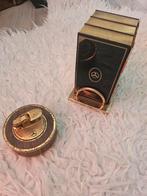 Vintage Mercedes Roker Set - Aansteker & Sigarettenhouder, Antiek en Kunst, Ophalen of Verzenden