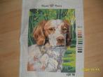 NIEUW Voorbedrukt stramien Hond Royal Paris 13115. Ook DMC, Hobby en Vrije tijd, Ophalen of Verzenden, Nieuw, Handborduren, Onderdeel of Toebehoren