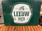 Leeuw Bier Reclamebord - 70x50cm, Ophalen of Verzenden, Gebruikt, Reclamebord