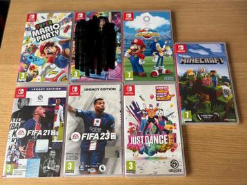 Nintendo Switch games – 6 stuks - los of als bundel beschikbaar voor biedingen