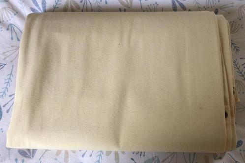 Dik ecru 100% katoenen doek, Huis en Inrichting, Woonaccessoires | Wanddecoraties, Gebruikt, Ophalen