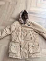 Woolrich Parka Zand bruin XL, Kleding | Heren, Jassen | Winter, Ophalen, Zo goed als nieuw, Maat 56/58 (XL), Bruin