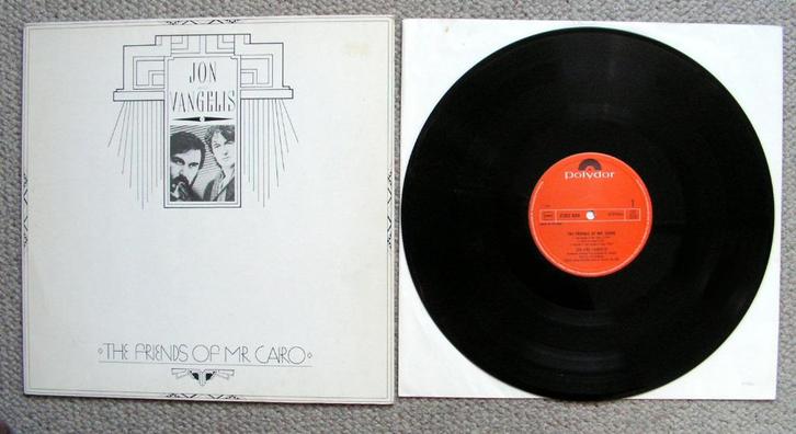 Jon And Vangelis – The Friends Of Mr Cairo 6 nrs LP 1981 ZG, Cd's en Dvd's, Vinyl | Pop, Zo goed als nieuw, 1980 tot 2000, 12 inch