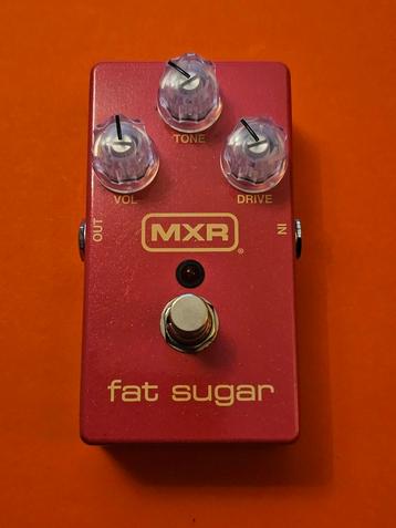 MXR Fat Sugar Overdrive  beschikbaar voor biedingen