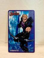 Titel: Marvel Avengers verzamelkaart – Hawkeye (zeldzaam!), Ophalen of Verzenden, Zo goed als nieuw, Losse kaart