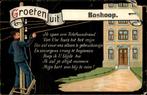 Boskoop - Groeten uit - Telefoondraad, Verzamelen, Ansichtkaarten | Nederland, Gelopen, Zuid-Holland, Ophalen of Verzenden, Voor 1920