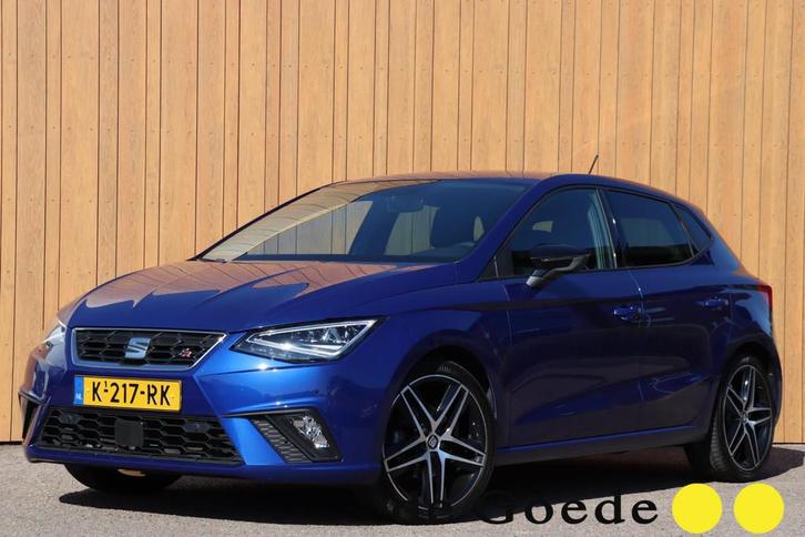 Seat Ibiza 1.5 TSI FR Business Intense Plus orgNL Beats leer, Auto's, Seat, Bedrijf, Te koop, Ibiza, ABS, Achteruitrijcamera, Airbags