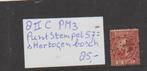 Plaatfout 8 II c PM3 puntstempel 57 's Hertogenbosch CW 85,-, Ophalen, Gestempeld