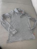 Bengh 110 116 zilver zilveren strikshirt glitter shirt, Meisje, Bengh, Gebruikt, Shirt of Longsleeve