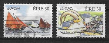 Ierland Michel 1070-1071 gestempeld EUROPA beschikbaar voor biedingen