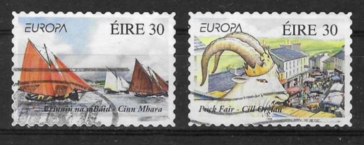 Ierland Michel 1070-1071 gestempeld EUROPA, Postzegels en Munten, Postzegels | Europa | Overig, Gestempeld, Ierland, Ophalen of Verzenden