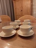 WEDGWOOD EDME - 6 SOEPKOMMEN & SCHOTELS  ,, MORNING CUPS ,,, Ophalen of Verzenden, Zo goed als nieuw, Kom(men), Wedgwood