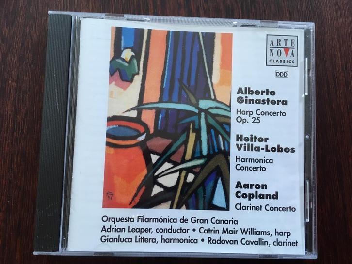 xx Ginastera, Villa-Lobos, Copland / Leaper, Cd's en Dvd's, Cd's | Klassiek, Zo goed als nieuw, Overige typen, Classicisme, Ophalen of Verzenden