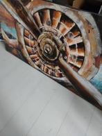Stoere  wanddecoratie van hout, Antiek en Kunst, Ophalen