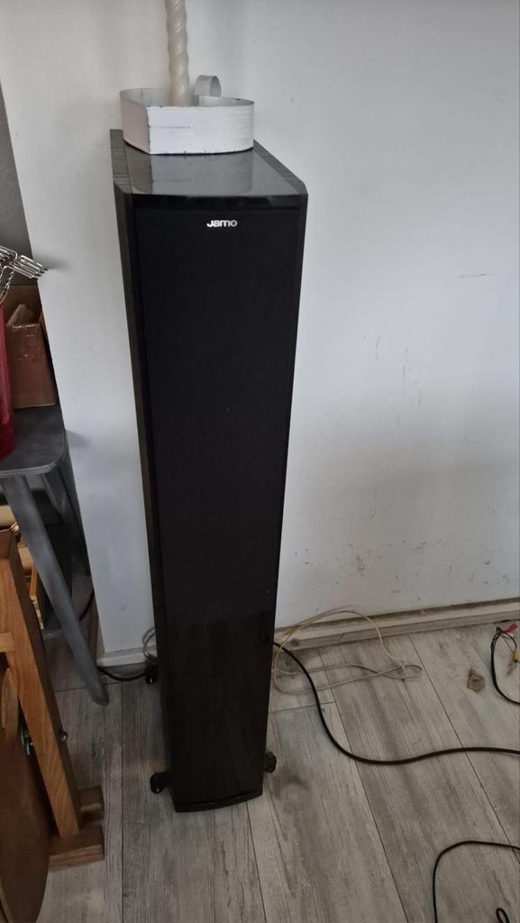 Jamo S608, Audio, Tv en Foto, Luidsprekers, Gebruikt, Complete surroundset, 120 watt of meer, Jamo, Ophalen