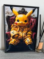 Pikachu Pop Art Poster - Ingelijst 21x30cm, Ophalen of Verzenden, Nieuw, Foto of Poster, Minder dan 50 cm