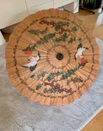 Prachtige decoratieve  parasol, handbeschilderd, Ophalen of Verzenden, Gebruikt