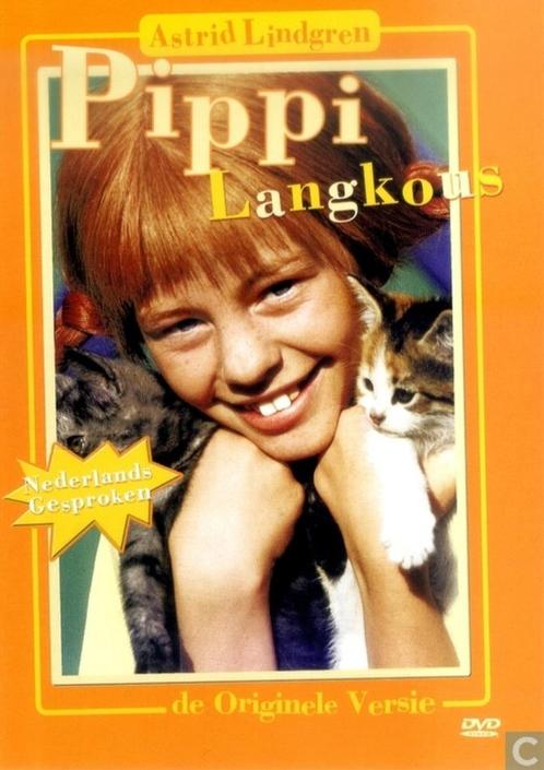 DVD Pippi Langkous - De Originele Versie, Cd's en Dvd's, Dvd's | Kinderen en Jeugd, Zo goed als nieuw, Film, Avontuur, Alle leeftijden