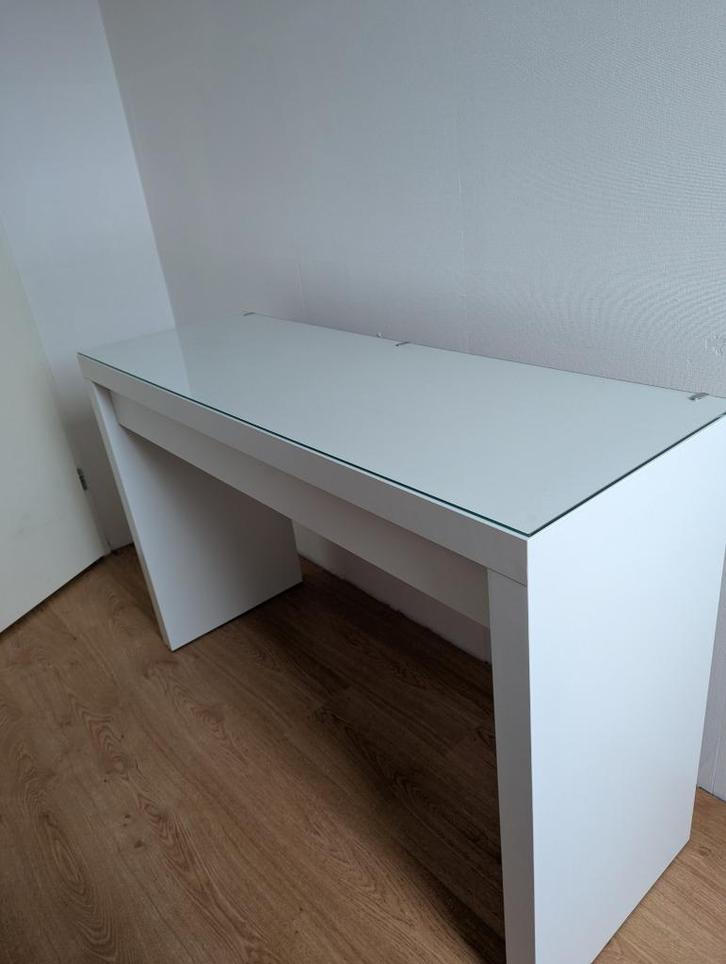 Kap tafel Malm, Huis en Inrichting, Tafels | Kaptafels, Zo goed als nieuw, Minder dan 100 cm, 100 tot 150 cm, Hout, Ophalen