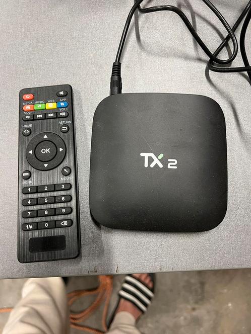 TX2 android tv box mediaplayer, Audio, Tv en Foto, Mediaspelers, Zo goed als nieuw, Ophalen of Verzenden