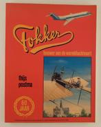 Postma, T.- Fokker / Bouwer aan de wereldluchtvaart 60 jaar, Boeken, Verzenden, 20e eeuw of later, Gelezen
