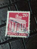 Deutsche Post postzegel Brandenburger Tor 20 pfennig, Postzegels en Munten, Postzegels | Europa | Duitsland, Ophalen of Verzenden