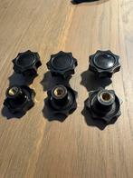 6 x Kartelknop met M6 schroefdraad, Ophalen of Verzenden