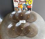 6 Nieuw Vintage Arcoroc ribbel rookglas 70 ontbijt borden, Nieuw, Ophalen of Verzenden, Glas, Bord(en)