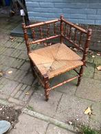 Antieke stoel met gedraaide poten, Antiek en Kunst, Ophalen of Verzenden