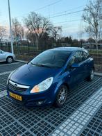 Opel Corsa 1.2 16V 3D WR 2007 Blauw, Auto's, Voorwielaandrijving, 450 kg, 40 €/maand, 4 cilinders
