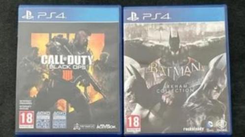 Batman ARKHAM COLLECTION & Call of Duty black ops PS 4!, Spelcomputers en Games, Games | Sony PlayStation 4, Zo goed als nieuw
