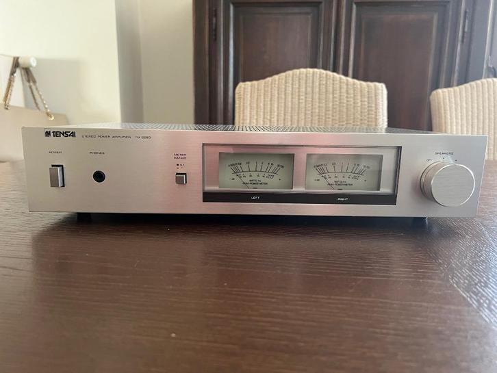 Tensai TM 2250 eindversterker, Audio, Tv en Foto, Versterkers en Receivers, Gebruikt, Stereo, Minder dan 60 watt, Overige merken