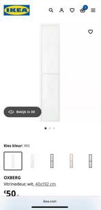 Ikea oxberg vitrinedeuren, Ophalen of Verzenden, Zo goed als nieuw, 25 tot 50 cm, 50 tot 100 cm