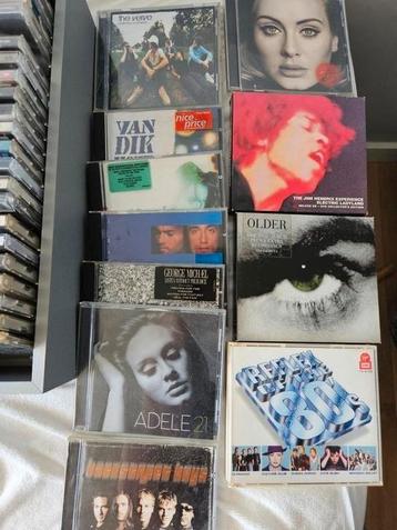 Verzameling cd's beschikbaar voor biedingen