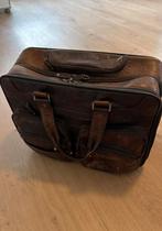 Trolley aktentas, 40 tot 60 cm, 30 cm of meer, Gebruikt, Bruin