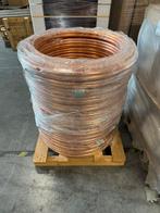 Koperen buis 22 x 1,1 op rol van 25 mtr NIEUW, Doe-het-zelf en Verbouw, Buizen en Afvoer, Ophalen, Overige materialen, 6 meter of meer