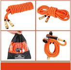 Tuinslang waterslang 1/2 tot 3/4'' 30m oranje GRATIS BEZORGD, Verzenden, Zo goed als nieuw, Tuinslang
