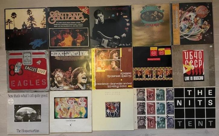30 LPs (lot), Cd's en Dvd's, Vinyl | Pop, Gebruikt, 1980 tot 2000, 12 inch, Ophalen of Verzenden