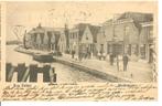 664V Waddinxveen, Zuidkade, A. van Eeuwen, 1903, Verzamelen, Ophalen of Verzenden, Voor 1920, Gelopen, Zuid-Holland