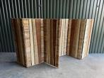 Vintage kamerscherm / roomdivider biezen, Huis en Inrichting, Woonaccessoires | Kamerschermen, Ophalen, Gebruikt, X, X