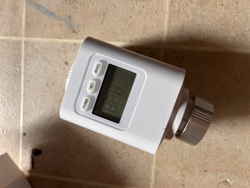 Radiatorknop met timer - Lidl (Nieuw), Ophalen of Verzenden, Slimme thermostaat, Nieuw