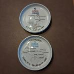 Rosenthal Vistafjord 2 kleine herinneringsbordjes, Ophalen of Verzenden