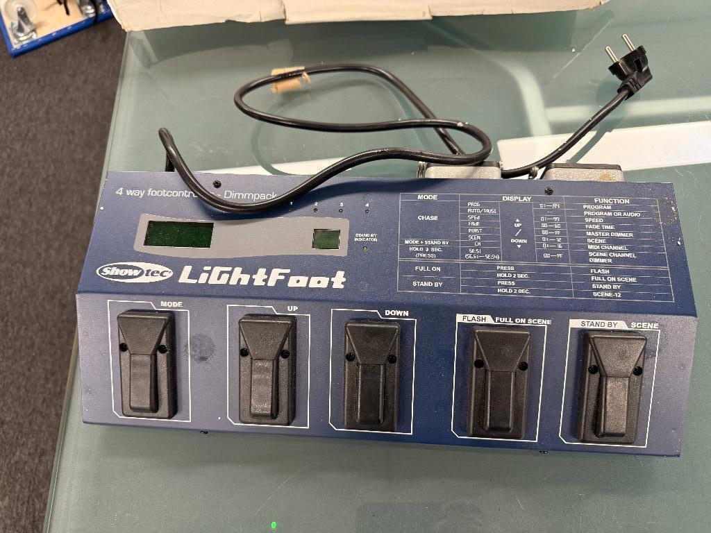 showtex lightfoot4, Ophalen, Gebruikt, Minder dan 5 kanalen