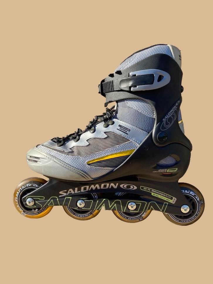 Salomon Inline Skates + GRATIS bescherming, Sport en Fitness, Skeelers, Gebruikt, Inline skates 4 wielen, Salomon, Dames, Heren