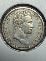 Schitterend kwartje 1826 Nederlands Indië, Zilver, 25 cent, Ophalen of Verzenden, Koning Willem I
