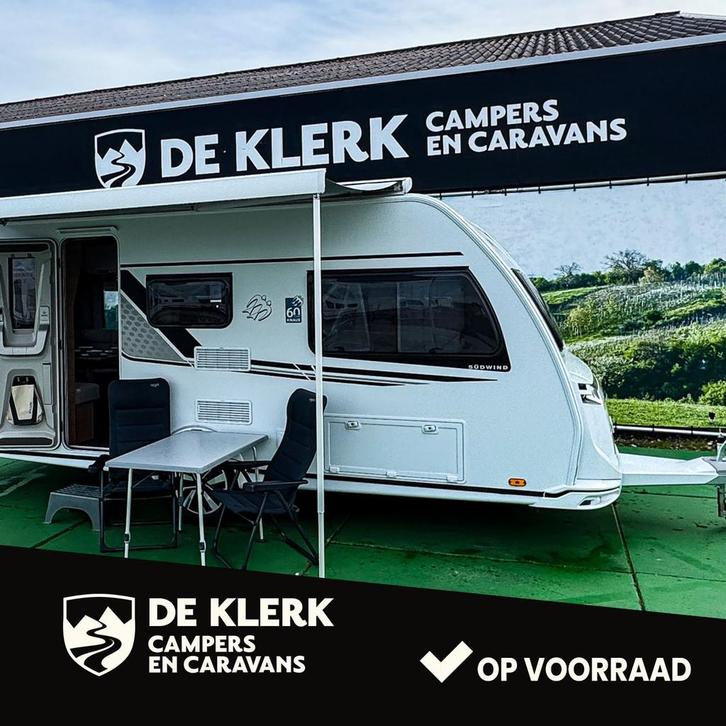 Knaus SUDWIND 500 EU 60 Years 50% Deals (bj 2025), Caravans en Kamperen, Caravans, Bedrijf, tot en met 4, 1000 - 1250 kg, Knaus